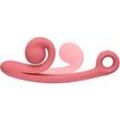 Snail Vibe Curve Wiederaufladbarer Dual Stimulator - Pink