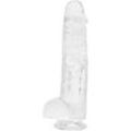 Willie City Classic Realistischer Transparenter Dildo 24,5 cm mit Saugnapf - Klar