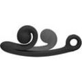 Snail Vibe Curve Wiederaufladbarer Dual Stimulator - Black