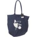 Esprit Damen Handtasche, marineblau, Gr.