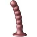 Ouch! Beaded G-punkt Dildo aus Silikon 13 cm