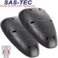 SAS-TEC 3D High-End Hüftprotektoren SC-2/07 PAAR L210 / B150 / H16 mm mit CE Sch