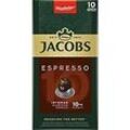 Jacobs Espresso 10 Intenso Kaffeekapseln, Röstkaffee, 10 x 52 g, Nespresso®-kompatibel, gemahlen