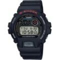 Chronograph CASIO G-SHOCK, schwarz, Armbanduhren, Herren, Quarzuhr, Armbanduhr, Herrenuhr, digital,retro,bis 20 bar wasserdicht