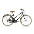 KCP Old City Damen Fahrrad 28 Zoll Citybike Urban Bike mit 3 Gängen Cityrad Stadtrad 155 - 170 cm schwarz 48 cm