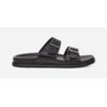 UGG® Wainscott Buckle Sandalen für Herren in Black, Größe 46, Leder