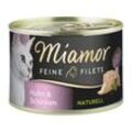 Miamor Feine Filets Naturell Huhn & Schinken 48x156 g