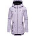 Winterjacke RAGWEAR "Zuzka Winter", Damen, Gr. XXL (44), lila (lavender), Außenmaterial: 100% Polyester, Innenfutter: 100% Polyester, Kapuzenfutter: 100% Polyester, Wattierung: 100% Polyester, modisch, tailliert Po-bedeckend, Langarm mit Knopf Rippstrickb