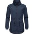 Outdoorjacke RAGWEAR "Tacy", Damen, Gr. XL (42), blau (navy), Obermaterial: 100% Polyester, Innenfutter: 100% Polyester, modisch, tailliert hüftbedeckend, hoch geschlossener Ausschnitt, Langarm Ärmel ohne Ärmelschlitz normaler Saum mit Gummizug, Jacken, w