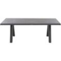 Siena Garden Tirana Dining Tisch 200x100cm matt anthrazit / HPL