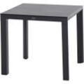 Siena Garden Silva Dining Tisch 80x80cm matt anthrazit / HPL