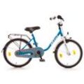 Bachtenkirch Kinderfahrrad "BiBi" blau/weiß 18"