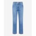 Brax Damen Five-Pocket-Hose Style MADISON S, Hellblau, Gr. 34