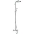 Crometta - Thermostat-Badewannenarmatur Showerpipe s 240, Chrom 27320000 - Hansgrohe