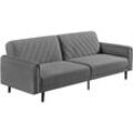 Yaheetech - Schlafsofa Leicht Verstellbar 3-Sitzer-Sofa Bettsofa bis 360 kg Belastbar Schlafcouch für Wohnzimmer/Schlafzimmer/Gästezimmer