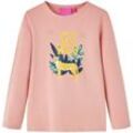 Vidaxl - Kinder-Langarmshirt Tiermuster Hellrosa 128 912237