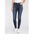 Skinny-fit-Jeans LEVI'S "310 Shaping Super Skinny", Damen, Gr. 27, Länge 30, blau (i've got this), Denim/Jeans, Obermaterial: 85% Baumwolle, 13% Polyester, 2% Elasthan, casual, skinny fit lang, Jeans