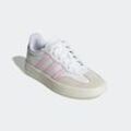 Sneaker ADIDAS SPORTSWEAR "BARREDA", Gr. 37, cloud weiß, clear pink, sanftes weiß, Synthetik, Leder, sportlich, Schuhe