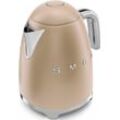 SMEG Wasserkocher "KLF03CHMEU", beige (champagner), B:22,3cm H:28cm T:17,1cm, Wasserkocher