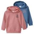 2 Jungen Hoodies mit kleinem Print