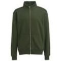 Herren Sweatjacke mit Stehkragen