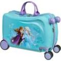 Kinderkoffer UNDERCOVER "Ride-on Trolley, Frozen", Kinder, Gr. B/H/T: 47,5cm x 32cm x 23cm 20 l, bunt (frozen), Polycarbonat, bedruckt, Koffer, zum sitzen und ziehen