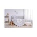 Lorelli Babybettwäsche Set Smile 6-teilig Decke 140x95 Kissen 43x35 Bett 120x60 grau Sterne