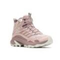 Wanderschuh MERRELL "MOAB SPEED 2 MID GTX", Gr. 37, rosa (adobe rose), sportlich, Schuhe, wasserdicht