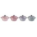 LE CREUSET Mini-Cocotte 4er-Set 10cm Metallics Rosé