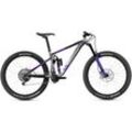 Mountainbike GHOST "Riot Enduro AL Full Party" Gr. 49, silber (silberfarben), Fahrräder, 49cm, 29 Zoll (73,66cm), für Damen und Herren, Kettenschaltung