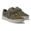 Sneaker DC SHOES "Construct", Gr. 10,5(44), grün (army, olive), Leather, Schuhe