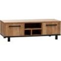 TV-Schrank OMG DESIGN "Malaga Lowboard", old teak, B:165cm H:52cm T:45cm, Melamin, Schränke, in zwei Breiten