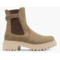 Chelsea Boots - Damen - khaki - 42