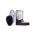 Love Moschino Damen Stiefel, silber, Gr. 42