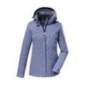 Outdoorjacke KILLTEC "KOS 133 WMN JCKT", Damen, Gr. 36, lila (helllila), Oberstoff: 100% Polyester, Futter: 100% Polyester, sportlich, Jacken