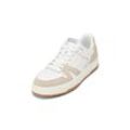 Sneaker MARC O'POLO "mit robuster Gummisohle", Herren, Gr. 42, beige, Obermaterial: 100% Leder (Rind), unifarben, casual, Schuhe