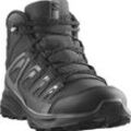 Wanderschuh SALOMON "EXTEGRA MID GTX", Gr. 44,5, phantom, asphalt, castlerock, Synthetik, Textil, sportlich, Schuhe, wasserdicht