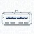 MAGNETI MARELLI Elektromotor, Fensterheber hinten rechts mit Elektromotor für RENAULT 8200485233 8200017910 350103176800