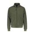 Outdoorjacke LERROS "LERROS Herren Blouson mit funktionalen Eigenschaften", Herren, Gr. 5XL, grün (olive), 100% Polyester, Langarm, Jacken, Wasser- und windabweisend, atmungsaktiv