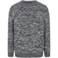 Strickpullover Rundhals-Ausschnitt Louis Sayn blau, 58