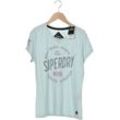 Superdry Damen T-Shirt, hellblau, Gr. 38