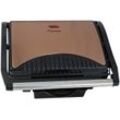 Bestron Panini Kontakt Grill 1000 Watt Kupfer Design Grill und Toaster