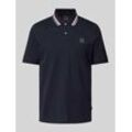 Regular Fit Poloshirt mit Label-Badge