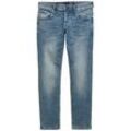 TOM TAILOR DENIM Herren TTAEDAN Straight Jeans mit Stretch, blau, Uni, Gr. 31/36