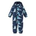 reima Reimatec Overall Kinder gemustert, blau