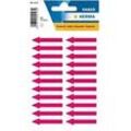 HERMA 4143 Spezialetiketten Weiß 38 x 7 mm 4 Pack à 22 Etiketten