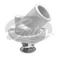 GATES Thermostat, Kühlmittel mit Dichtungen für STANDARD AUTOMOBILE VAUXHALL OPEL CHEVROLET 1338868 90354822 1338063 TH21992G1