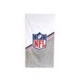 NFL Velour Badetuch 80 x 150 cm weiss/grau Baumwolle Handtuch Saunatuch