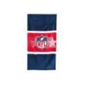 NFL Velour Badetuch 80 x 150 cm rot/blau Baumwolle Handtuch Saunatuch