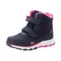 Winterstiefel TROLLKIDS "KIDS HAFJELL WINTER BOOTS", Gr. 31, blau (navy, pink), Synthetik, mehrfarbig, sportlich, Schuhe, wasserdicht, Klettverschluss, reflektierende Details